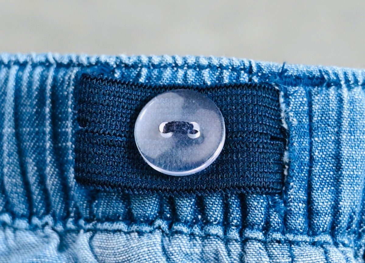 LOU Cargo Jeans verstellbarer elastischer Bund - mitwachsende Kindermode perfekte Passform