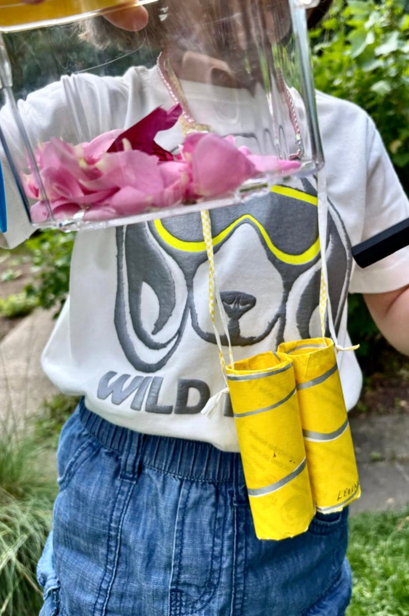 LUNI T-Shirt Neon Statement Shirt - Unisex Kinderkleidung für große und schmale Kinder