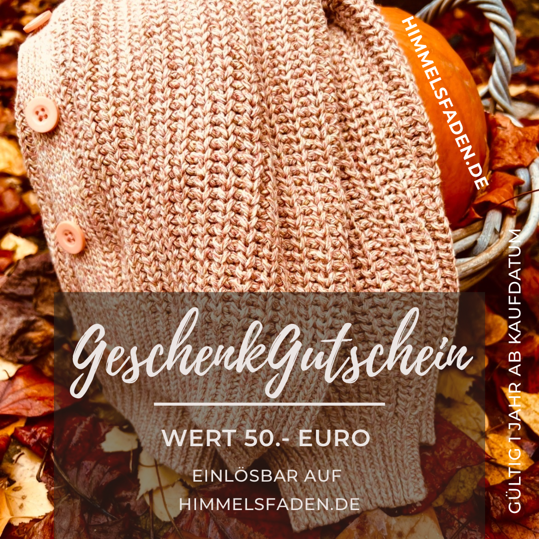 50€ Himmelsfaden Geschenkgutschein
