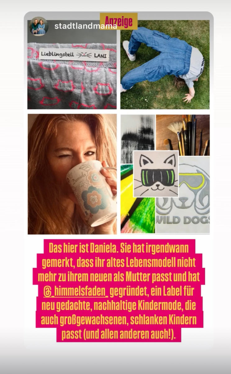 Mama-Blog stadtlandmama empfiehlt Himmelsfaden - nachhaltige Kindermode mit besonderer Passform