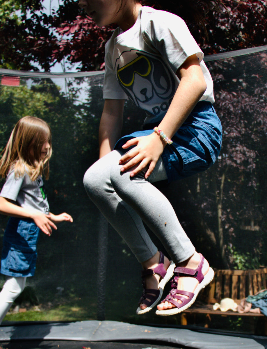 LOUCA Rock auf Trampolin - bewegungsfreundliche Kinderkleidung Himmelsfaden