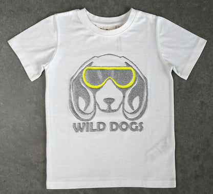LUNI T-Shirt WILD DOG Print - kreative Tiermotive nachhaltige Kinderkleidung