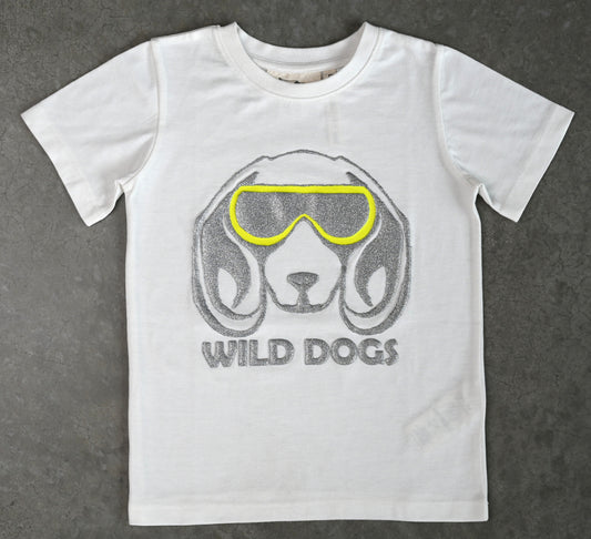LUNI T-Shirt WILD DOG Print - kreative Tiermotive nachhaltige Kinderkleidung