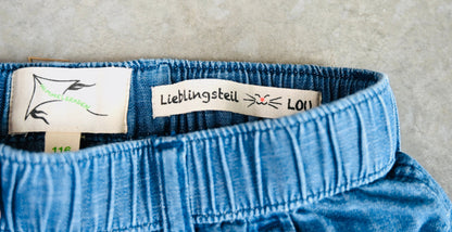 LOU Namenskonzept Cargo Jeans - Passform-Garantie System Himmelsfaden Kinderkleidung